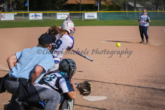 Jadyn Behm at the plate
